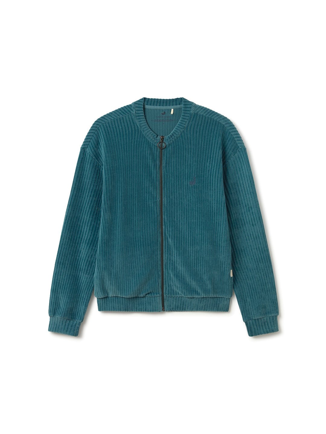 Women's Jackets-Washed Blue
